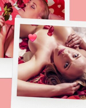 Ashley Hobbs Instagram - Love, kisses, and Valentine's wishes. ❤️💌💋
Best photographer @hibeach
