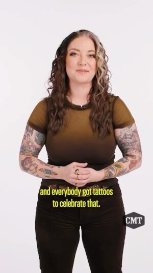 Ashley McBryde Instagram - @ashleymcbryde's wide-ranging collection of ink is a sight to behold 🦅❤️🕯️