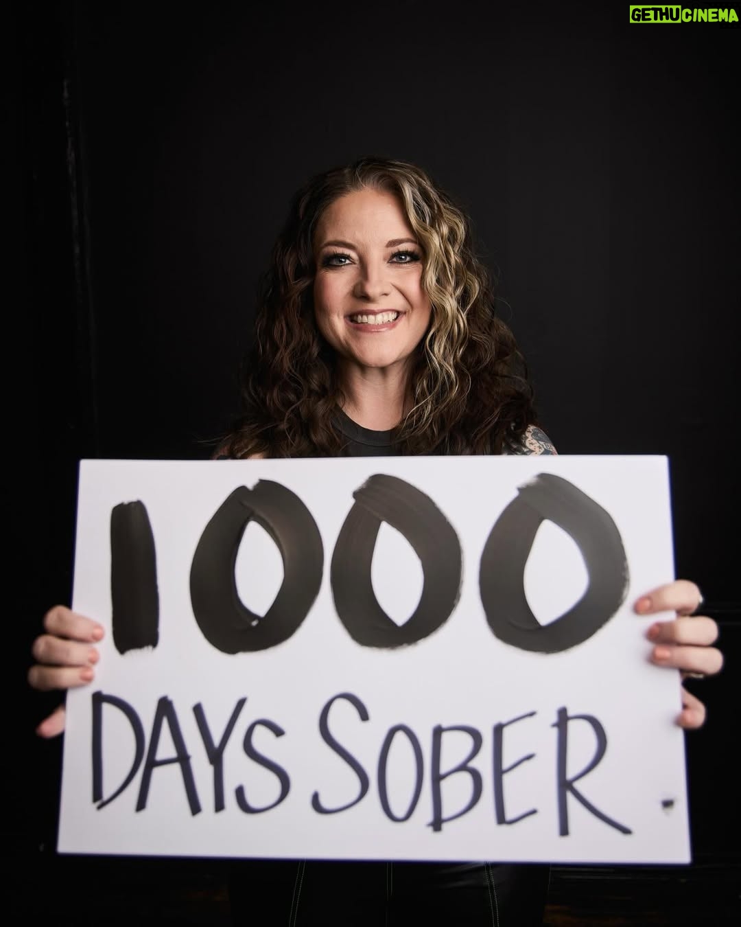 Ashley McBryde - 90.5K Likes - 1,000 days, 1,000 moons.
1,000 hangovers skipped.
1,000 drunk “I’m sorry’s” I didn’t have to say.
1,000 times in a row I made the choice to not pick it up or not miss it when the smell crossed my nose.
1,000 times I have shown that the power of the love of a song and the love of the road are stronger than the pull to ever go back to who I was.
1,000 “I love you’s” I say to my reflection. I see the woman I am now and the woman I am on my way to being and I have love and compassion for the woman I was and I care for her daily.
Wherever you are in your journey, day 1, day 0…. Day 400 or day zero again for the 10th time. It is worth it. Every day is a milestone.
Every version of you was necessary to be who you are now. So love them.