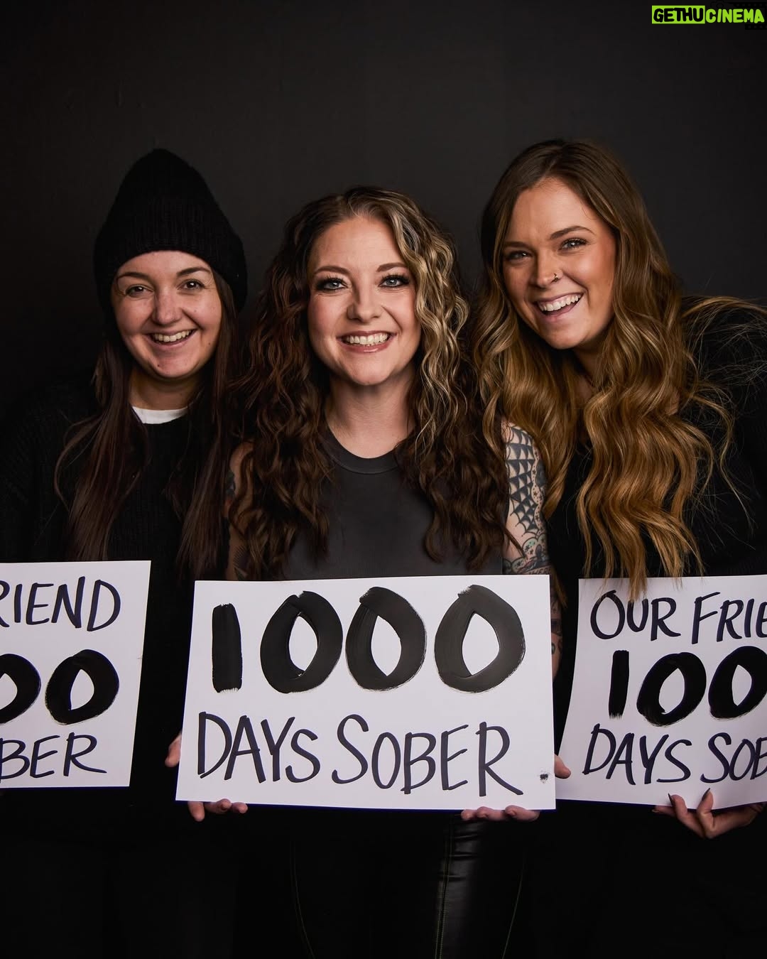 Ashley McBryde - 90.5K Likes - 1,000 days, 1,000 moons.
1,000 hangovers skipped.
1,000 drunk “I’m sorry’s” I didn’t have to say.
1,000 times in a row I made the choice to not pick it up or not miss it when the smell crossed my nose.
1,000 times I have shown that the power of the love of a song and the love of the road are stronger than the pull to ever go back to who I was.
1,000 “I love you’s” I say to my reflection. I see the woman I am now and the woman I am on my way to being and I have love and compassion for the woman I was and I care for her daily.
Wherever you are in your journey, day 1, day 0…. Day 400 or day zero again for the 10th time. It is worth it. Every day is a milestone.
Every version of you was necessary to be who you are now. So love them.