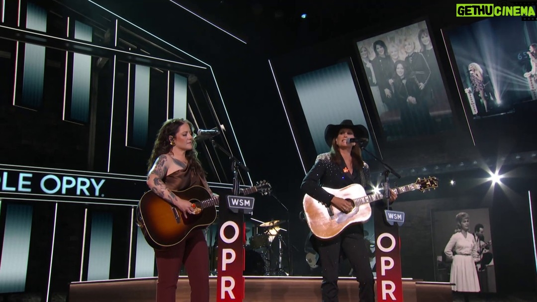Ashley McBryde - 10.7K Likes - Not bad for a girl goin' nowhere... 🥰
Opry stars @AshleyMcBryde and @TerriClark honor the ladies with a performance of "Girl Goin' Nowhere" as part of the Opry 100: A Live Celebration on @nbc. Now streaming on @peacock.