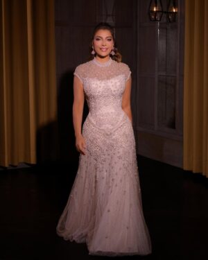 Assala Nasri Instagram - استنوني وادعوا لي في فقرة ثانية حلوه في الحفل 💚💚

Dress : @krikorjabotian 
Makeup :  @mohd_haddadd 
Salon :  @tonysawayasalon 
Photography : @mohammed_vivid 
Styling : @somebymadhawi 
Videographer: @no0ood 

شكر اً فندق @assilahotel 
@benchmarkksa 

#أصالة 
#ليلة_وردة 
#موسم_جدة 
#هيئة_الترفيه