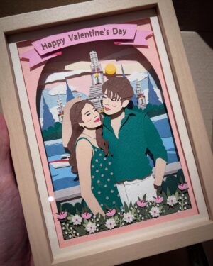 Athichanan Srisevok Instagram - Happy Valentine’s day!! 3ปีละ ขอบคุณที่คอยอยุข้างๆซัพพอร์ตทุกอย่างมาตลอดนะค้าบบบ ก็จะคอยเป็นกำลังใจให้ทุกเรื่องเหมือนกันน้าาา จุ๊บุ 🫶🏻