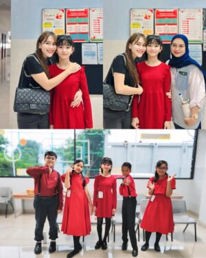 Ayu Ting Ting Instagram - Congratulations @kinderfield.highfield.depok for the vocal grup competition 🥰🫶🏻💃❤️🎤🎶 bunda selalu bangga sama km nak 🫰🏻😍 tunggu keseruannya di @qissyoutv yah