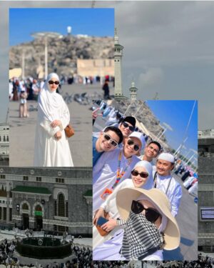 Ayu Ting Ting Instagram - Jabal Rahmah 🥰🤲🏻 segala doa semoga Allah jabah amin 🤍🙏🏻