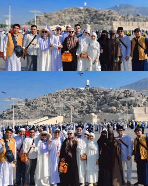 Ayu Ting Ting Instagram - Jabal Rahmah 🥰🤲🏻 segala doa semoga Allah jabah amin 🤍🙏🏻