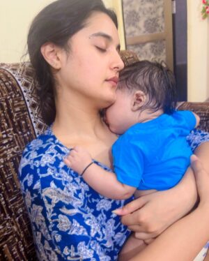 Ayushi Khurana Instagram - Happy 1st Birthday, my little bundle of joy!

A year ago today, you gave me the most precious gift ever I became a Maasi! From the moment I held you in my arms, my heart knew a love like never before. You are my little sunshine, my bunch of happiness, and the sweetest blessing in our lives.
I can’t wait to see all the wonderful things life has in store for you.

Happy Birthday, chotu baby May your life always be filled with laughter, love, and endless cuddles.
Massi loves you♥️