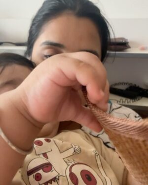 Ayushi Khurana Instagram - Happy 1st Birthday, my little bundle of joy!

A year ago today, you gave me the most precious gift ever I became a Maasi! From the moment I held you in my arms, my heart knew a love like never before. You are my little sunshine, my bunch of happiness, and the sweetest blessing in our lives.
I can’t wait to see all the wonderful things life has in store for you.

Happy Birthday, chotu baby May your life always be filled with laughter, love, and endless cuddles.
Massi loves you♥️