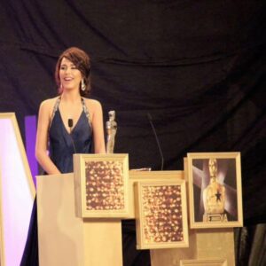 Ayyan Instagram - 💫👸🏻✨ “Either u chase it or it chases u keep on grinding!” 
I won many awards as the Best Model one of them #Memories :-) … 
💐🌈