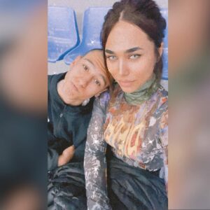 Ayyan Instagram - Eid Mubarak to all the Muslims around the world 💫👸🏻✨ May ALLAH Almighty bless us our Families all the best in this life & afterlife (Aameen Ya Rabil Aalameen)
#MeethiEid2022 #FamilyAndFriendsWhoAreFamily #BrotherFromAnotherMotherMyCuz 🤍💐