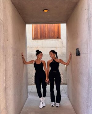 Azra Mian Instagram - This years birthday post is dedicated to my other half @aishamian ❤️ this is the first year in our lives that we are spending this special day apart. When I decided to move to New York and you stayed in LA, I knew it was going to be a challenge for the both of us, considering we spent everyday day since birth together. Some people will never understand the bond that we share. When I’m not with you it actually feels like I’m missing a piece of me. I’m so lucky to call you my twin, my best friend and my other half. I hope this day is special even though we are spending it thousands of miles apart. Love you from the womb to the tomb haha ❤️