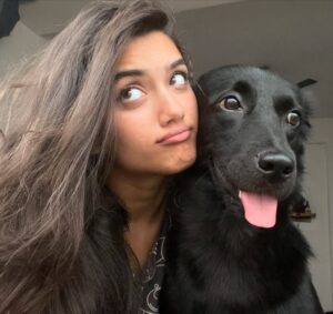 Bhagyashri Borse Instagram - Cuteness Alert!!!🖤
#partnersincrime #adopt