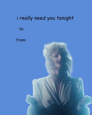 Bonnie Tyler Instagram - Simply Believe that I love you ... Happy Valentines 💌 

@ your Valentines in the comments