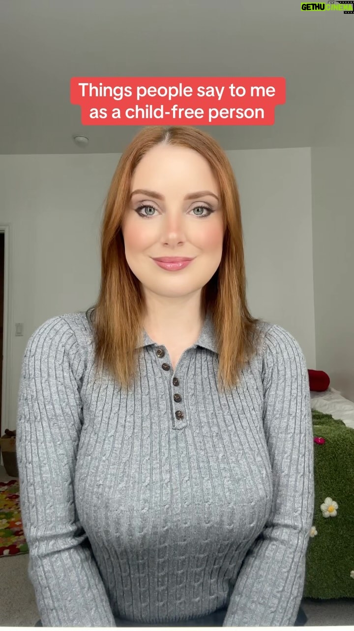 Bree Essrig - 15.2K Likes - I can think of about a thousand reasons why I DON’T want kids, but I can’t even think of ONE reason why I should have them 🙃 Please leave #childfreebychoice people alone about this. We’ve made up our minds & aren’t trying to change yours in any way 🙏🏼
Here’s the dialogue in the video since it goes by so quickly:
“I can’t imagine NOT wanting kids”
Cool, then you should have them
“Who will take care of you when you die”
Healthcare workers…?
“Aren’t you scared you’ll change your mind?”
If I want to be around kids I can just date people who already have them
“Your life isn’t complete until you have kids”
The creation & consumption of art completes me
“Aren’t your parents sad they won’t have grandkids?”
My sister has kids & we all love them
“It’s your duty as a woman to create life”
I don’t even want to be here, why would I ever put somebody else through that?!
#childfree #nokidsforme #nochildren