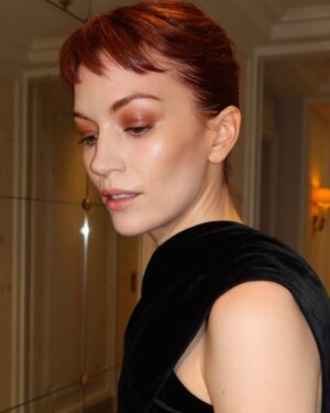 Britt Lower Instagram - a wonder to witness and wear beautiful @petercopping’s first collection for @lanvin in paris

@rosefordestudio 
@kenna_hair_ 
@zoetaylormakeup
@kennaland_brooklyn