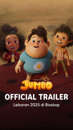 Bunga Citra Lestari Instagram - Film JUMBO menceritakan petualangan Don, seorang anak laki-laki yang berusaha membuat pertunjukan buku dongeng peninggalan Ayah dan Ibunya 📖

Sayangnya, ada yang mengejek dan meremehkan mimpi Don. Termasuk salah satu temannya, Atta, yang mencuri buku dongeng Don 🥺

Untungnya, Don selalu punya Oma, dan sahabatnya yang bernama Nurman & Mae yang selalu ada. Mereka pun bertemu dengan Meri, seorang anak perempuan dari dunia lain yang berusaha untuk mencari kedua orang tuanya 🧡

Tak sedikit hambatan yang datang. Akan kah mereka berhasil mencapai tujuannya masing-masing? 🫧

Dibuat sepenuh hati oleh banyak orang, film JUMBO hadir untuk kita, anak-anak kita, dan anak-anak di dalam diri kita ✨

Film JUMBO mengajak kembali untuk merasakan momen masa kecil, kehangatan, serta keajaiban dalam kisah persahabatan yang penuh makna.

Film #JUMBO tayang Lebaran 2025 di bioskop 🎬

#JumboUntukSemua #JumboFilm #FilmJumbo #VisinemaStudios #FilmAnimasi #FilmIndonesia