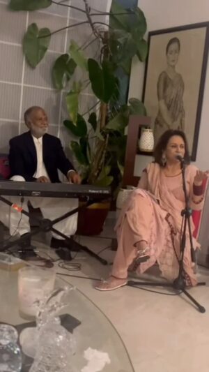 Bushra Ansari Instagram - Piaree Ghazal by Farida khanam je ..