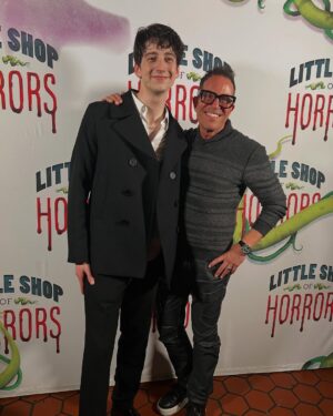 Camryn Manheim Instagram - Opening Night of Little Shop of Horrors was f&@$ing AMAZING. 
Bravo to the new cast members @lizgillz @jeremykushnier and @milomanheim. I can’t begin to tell you how brilliant they all were. The heart, the soul, the physical comedy was incredible. The audience went bananas. It is a perfect musical, gorgeously directed by @michaelmayerdir and effortlessly executed by the entire cast including Reg Rogers, Teddy and the other puppeteers, the urchins and the sublime Major Attaway. It’s such a gifted cast and so incredibly joyful to watch. 

And as a sidenote, I started my career working with Michael Mayer. We did 7 plays together when I got out of graduate school. It was on his wings that I learned to fly. Now, my son is being lifted off the ground by Michael. It’s a full circle moment for me and my heart is so full. ❤️

All the well lit photos were taken by Bruce Glikas 
@bruglikas @broadwaybruce_ @littleshopnyc @therealdebramessing @nickpug @milesnotelliot @officialpetermarcjacobson