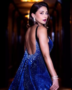 Caresse Bashar Instagram - Joy Awards💙
. 
@gea_saudi
@riyadhseason
.
كل الحب 💫
.
#كاريس_بشار #الرياض
#karess_bashar #joyawards2024 #riyadhseason #riyadh 
. 
Custom-made Dress: @eliasriga
Jewlery: @moukarzeljewelry
Bag: @krisma_me @giuseppezanotti
Makeup: @ranim.alturki
Hair: @westyle_beirut
Photographer: @asala.studio