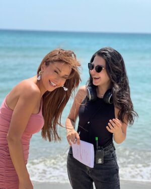 Caresse Bashar Instagram - 67 Episode is on air and there's a lot coming a head on #Stiletto
Despite the long hours and the stress we all felt on set during shooting we also had a lot of fun a lot of laughs and made a lifetime friendships. Now that we miss each other everyday. 
Never thought I would be honoured to work with one of the huge stars and of course learn from the best. 
I love this pictures and I love you @karessbasharofficial