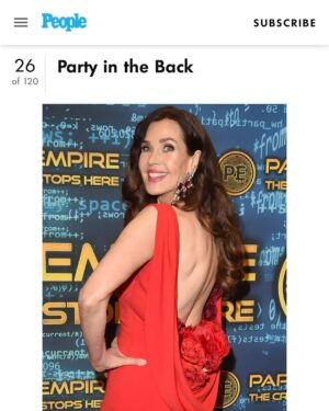 Carol Alt Instagram - A shout out to people magazine:
Thank you so much for printing this picture of my friend Zang Toi’s, beautiful gown. 
He not only dressed me for the red carpet, but he’s dressing me for the series as well… I appreciate having friends at People Mag magazine, I appreciate having a friend like Zang Toi.
And I’m so grateful to Paper Empire for flying me to London. (I haven’t been there in maybe 25 years.) even if I didn’t get out of the hotel the whole time I was there (except to walk across to the convention center), the Savoy Hotel was absolutely gorgeous. Beauty everywhere you looked… And of course, I love art deco and art deco abounds… It was just all in all a great trip. Thank you everybody.