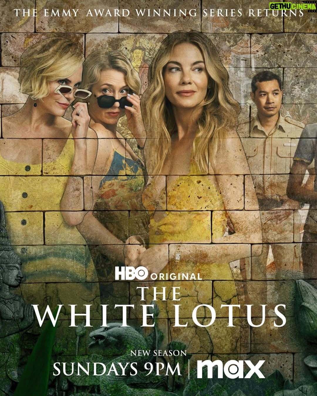 Carrie Coon - 4.9K Likes - #TheWhiteLotus
Girls trip continues this Sunday @streamonmax…