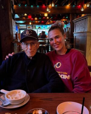 Catherine Joy Perry Instagram - 4 days before my grandfather Captain Bob Perry passed @tobemiro took him out to have a beer ! My grandfather took us on a little tour of Washington DC just days before passing. We love you and miss you so much Papa ❤️