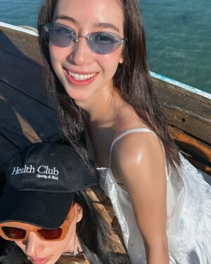 Chalida Vijitvongtong Instagram - Krabi 🌊 สนุกโคตรจะบ้า!!!