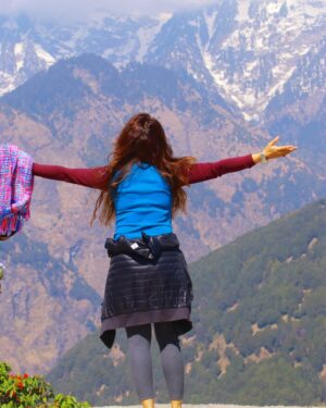 Chandrayee Ghosh Instagram - My love for /of/ with the mountains ! ♾️
.
.
.
.
.
#LoveForTheMountains #MountainLover #Wanderlust #TravelDiaries #NatureLover #Himalayas #MountainLife #AdventureAwaits #ScenicViews #TravelPhotography #ShootDiaries #OutdoorShooting #MountainsCalling #ExploreMore #TrekkingLife #NatureVibes #OutdoorAdventure #PeakViews #HikingLover #TravelGram #SereneBeauty #EscapeToTheMountains #SharingPictures #instagramexplore #ChandreyeeGhosh 
[Love for the Mountains, Mountain Lovers, Wanderlust, Outdoor Shoot, Shooting Diaries, Dharamshala, Himachal Pradesh, Nature Views, Explore, Chandreyee Ghosh]