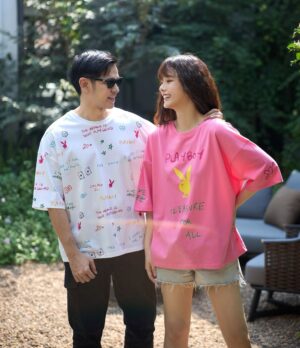 Chanidapa Pongsilpipat Instagram - จริงๆเป็นคนยิ้มยาก แต่ถ้ารักมากก็จะยิ้มให้
Valentine ปีนี้ #เบสท์ จัดคอลใหม่จาก PLAYBOY ใส่คู่เฮีย @hacknabangchang_69 เตรียมฉลองละจ้า 💕🐰

#playboyfashionthailand #playboy_happylove #valentine2025