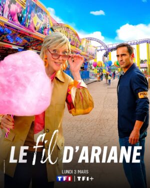 Chantal Ladesou Instagram - Nouvelle enquête à la fête foraine ! 😁🎬
 
Ariane tente de résoudre le meurtre d’un jeune forain. Elle s’improvise alors vendeuse de pommes d’amour pour infiltrer les lieux…
 
🎈 𝙇𝙚 𝙁𝙞𝙡 𝙙’𝘼𝙧𝙞𝙖𝙣𝙚, lundi 3 mars sur TF1 et TF1 .