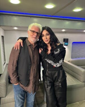 Cher Instagram - Backstage 🩵