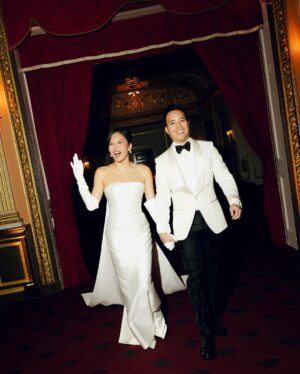 Christine Ko Instagram - Officially Mrs. Yang ❤️ On January 3rd, 2025, Christine Ko and Alan Yang were married at a private club in Manhattan. @nytimes 

“For years I’ve been scared of walking down the aisle alone because I never wanted to imagine doing this without my Dad. But today, there isn’t an ounce of fear or sadness in me because I am walking towards you, Alan.” - my vows 🥹
