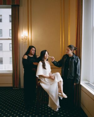 Christine Ko Instagram - Officially Mrs. Yang ❤️ On January 3rd, 2025, Christine Ko and Alan Yang were married at a private club in Manhattan. @nytimes 

“For years I’ve been scared of walking down the aisle alone because I never wanted to imagine doing this without my Dad. But today, there isn’t an ounce of fear or sadness in me because I am walking towards you, Alan.” - my vows 🥹