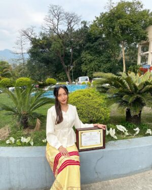 Chum Darang Instagram - To be one name amongst so many achievers from our state is truly an honour. Yes to celebrating womanhood today and every day.
Happy International women’s day.

Thank you Department of women & child development, Government of Arunachal Pradesh for this award. 

#accelerateaction