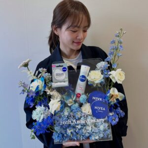 Chun Woo-hee Instagram - 감사합니다🫶🏻
니베아💙

@niveakorea