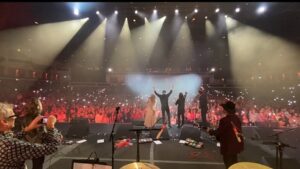 Clare Bowen Instagram - The “Love Ain’t Pretty” Deluxe is finally out and on STREAMING NOW! 🎉 I’m really excited for you to hear “Down the Road” with my beloved friends from the Nashville Reunion Tour: @clarembee @sampalladio and @jonathanjacksonhq. It’s a special one and I hope it hits home for you as much as it does for me. Appreciate all the love and support! Go give it a listen and we’ll see you down the road!