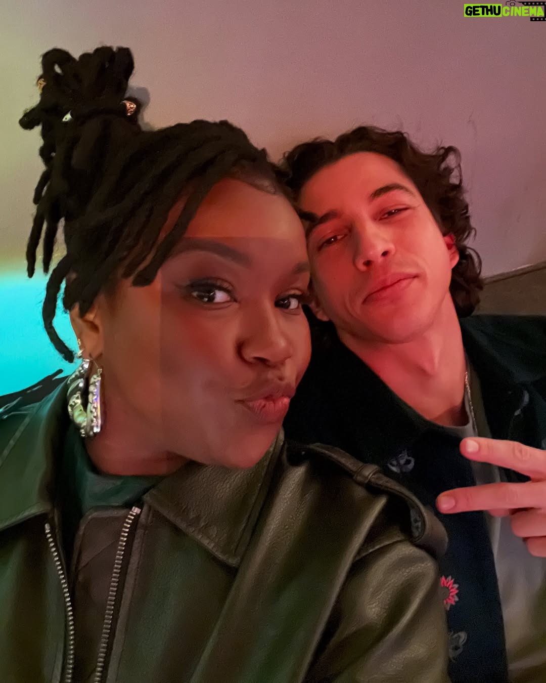 Courtney Taylor - 10.5K Likes - Abbott will always have my heart ❤️
Love being on this show more than y’all know, and will always have a ball spending time with this talented cast and crew!
“KARAOKE” is now streaming on @Hulu @abbottelemabc !! Check out ya girl and her boo!! Lol
@quintab
@benanorris
@abc