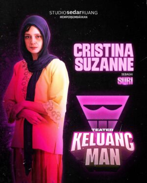 Cristina Suzanne Instagram - Cristina Suzanne sebagai SURI dalam Teater Keluang Man! Siapakah dia dalam hidup Keluang Man? Cinta, ancaman, atau sesuatu yang lebih misteri?

Saksikan kisah penuh aksi dan emosi ini di pentas teater! Nantikan kejutannya! 🎭🦇

#TeaterKeluangMan #KeluangMan