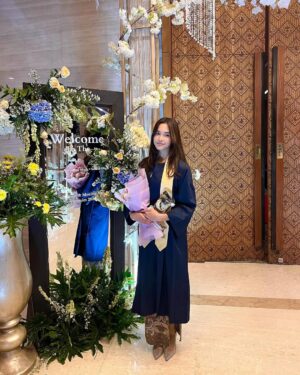 Cut Tari Instagram - Happy Graduation, Channella . 
I know that you know how much i’m proud of you .. ❤️