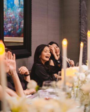 Cut Tari Instagram - Celebrating my special day with my favorite people 🤍