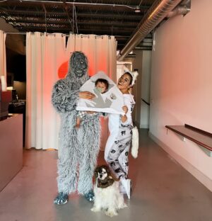 Dana Alexa Instagram - The Man, the myth, the Mountain ⛰️ 

It only felt right for Everest to be his namesake for his first Halloween so the rest of the family showed out as the creatures of the Himalayas 😅 feat: Mount Everest, papa abominable snowman, mama snow leopard, and Charli The Yak. 

Happy Halloween 👻 

What did you dress as for Halloween!? Tell us in the comments 😍