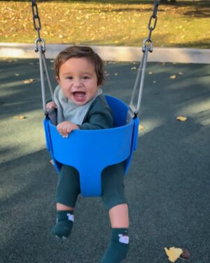 Dana Alexa Instagram - 11 months of my Everest Grey, my sonbeam, my sky. 11 months as parents with my soulmate @iambooogz. 11 months of breast feeding, learning, growing, ease and difficulty, sleeplessness and rest and of the most profound love and joy I’ve ever known. There is no one way to encapsulate the miracle of parenthood - but each day it surprises me, challenges me, covers me in humility and the deepest gratitude. My heart literally beats for them. 

Ever waves when you say “hola,” claps, dances EVERY TIME MUSIC PLAYS, stands up, gives high fives and fist bumps, says mama, dada, yea and hi. He has a sparkling personality, he loves people and performing, he loves talking, he loves being OUT AND ABOUT, he has a smile that radiates pure joy and a cry that would turn even the iciest mofo into a puddle. He eats every single thing and a lot of it haha He’s truly the most beautiful being and the last 11 months have been a dream. I love them both more than words can ever really express.

Happy 11 months earthside my darling boy. Mommy loves you bigger than the sky 🌌 ⛰️
