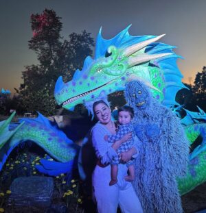 Dana Alexa Instagram - The Man, the myth, the Mountain ⛰️ 

It only felt right for Everest to be his namesake for his first Halloween so the rest of the family showed out as the creatures of the Himalayas 😅 feat: Mount Everest, papa abominable snowman, mama snow leopard, and Charli The Yak. 

Happy Halloween 👻 

What did you dress as for Halloween!? Tell us in the comments 😍