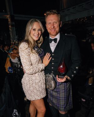 Danielle Savre Instagram - Got to bring Scotland to LA for a night with a proper Robert Burns Dinner. Such an amazing night getting to celebrate @therealkmckidd and raise money for the @cafirefound while eating Haggis, drinking @glenfiddichwhisky and honoring Neil and Kathleen Mckidd. ❤️ 🏴󠁧󠁢󠁳󠁣󠁴󠁿#burnsbashla