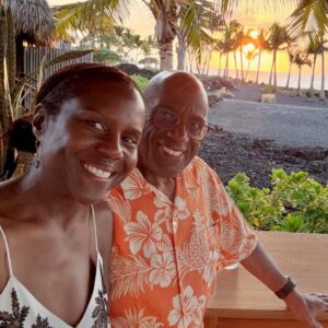 Deborah Roberts Instagram - Sometimes life hits us with dual and divergent emotions.  The challenge is how to handle and process both tracks. Last week my heart soared with joy after hearing from our sweet Leila that her beloved Sylvain had proposed marriage. Then, just days later, heart shattering news that my cherished brother, Jackie, had lost his health battle following a massive stroke. One ordinary week…two extraordinary life changing events. Each seizing my breath, deeply and powerfully.  An internal emotional storm. But, gratefully, I found a calming force in a place known for its heart and healing. And healing hearts. Impossible beauty literally Atop centuries old ashes of lava.  Breathtaking proof of resilience. A  beautiful and blessed reminder to celebrate all of life, however it comes. Thank you @alroker for this  unforgettable moment of joy and happiness. #healing #resilience #blessed #aloha #namaste
