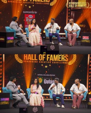 Devadarshini Instagram - Deva Darshni – The Behindwoods Gold Hall of Fame Actress in a Supporting Role! 🏆✨

#DevaDharshini #BehindwoodsGoldHallOfFamers