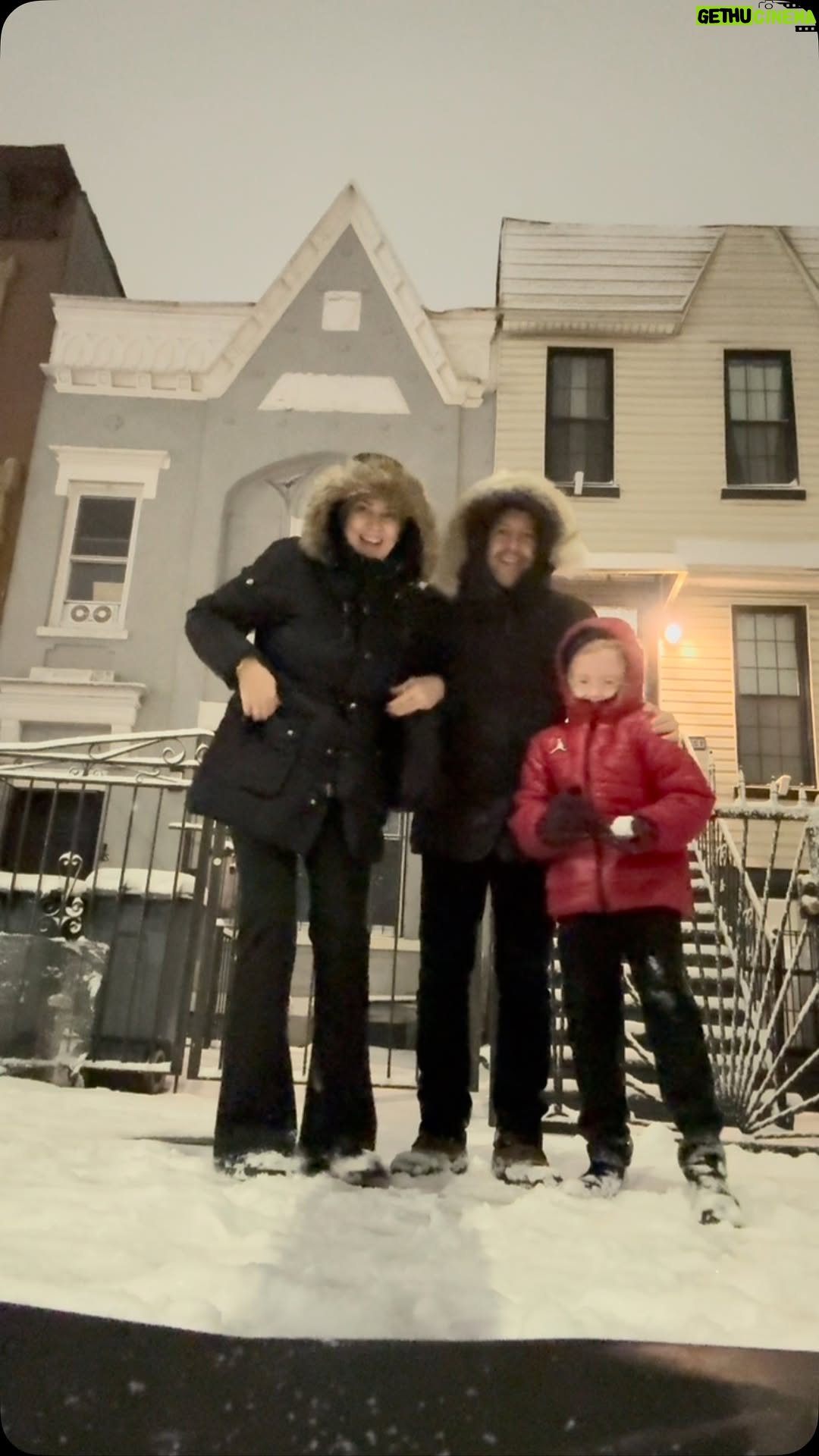 Didem Uzel - 8.4K Likes - O geceye ait bir anımız kalsın istedim… New York soğuğunu hatırladığım ve popomun donduğu, ayaklarımı ve ellerimi hissetmeden eve döndüğüm gece. Ama görüldüğü üzere herkes mutlu ♥️ @v.selimsari @leoaslansari #newyork #brooklyn