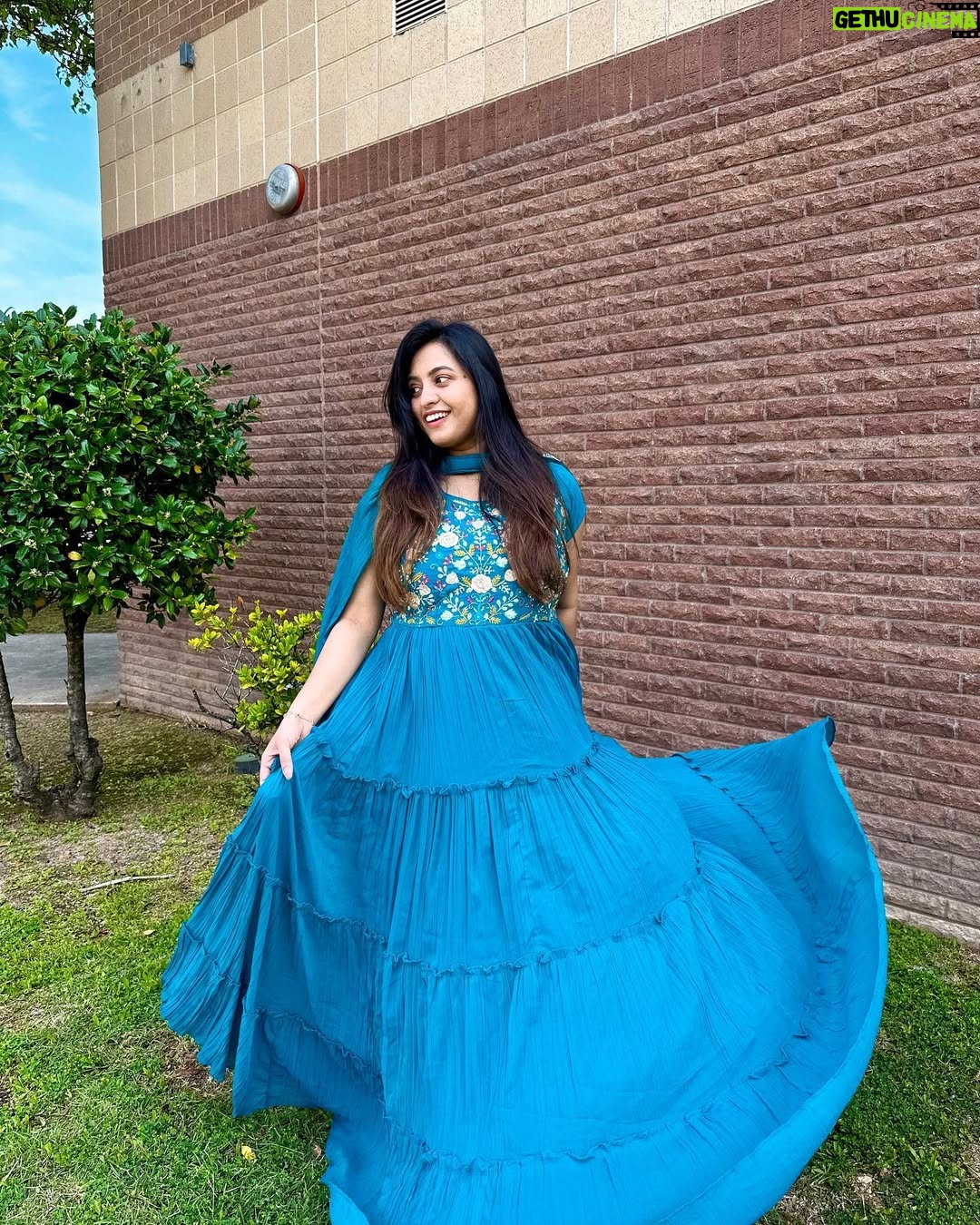 Dimple Harika - 3 Likes - Ugadi vibes 💙✨