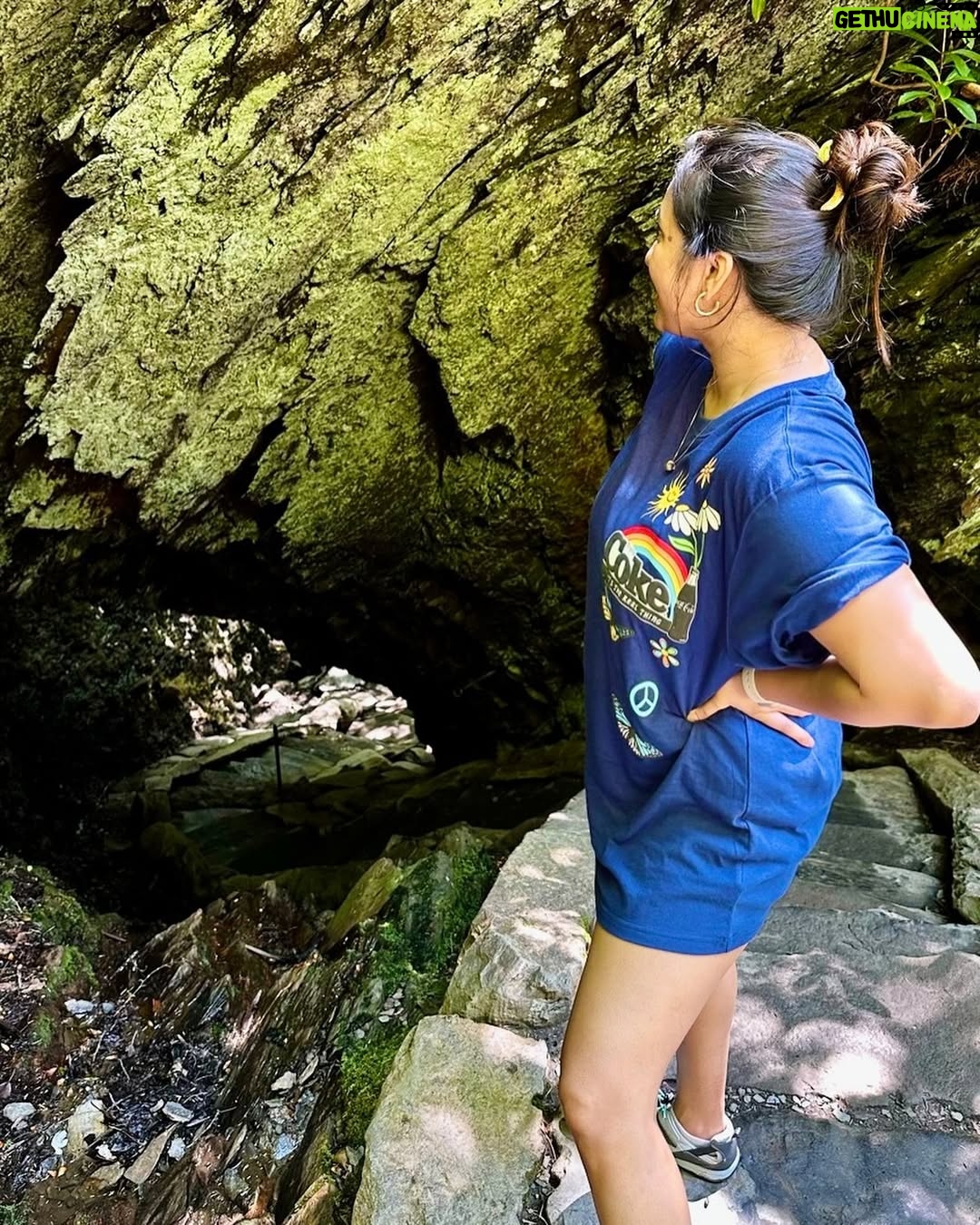 Dimple Harika - 3 Likes - Finding bliss in the wilderness 🌳⛰️🌈